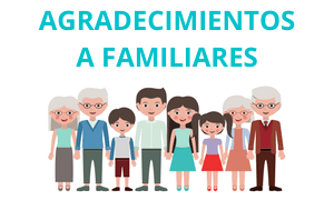 ejemplo de Agradecimientos a Familiares