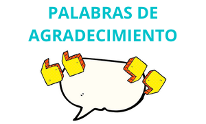 ejemplo de Palabras de Agradecimientos